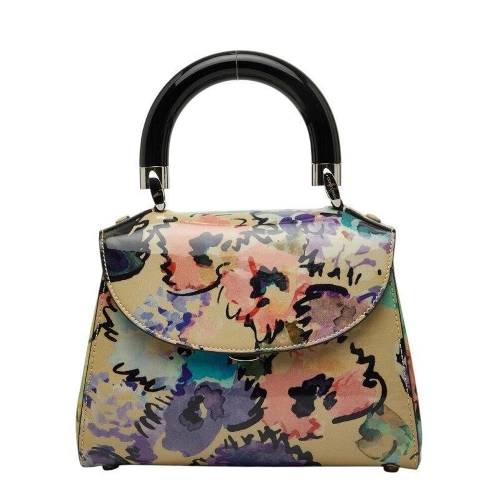 Giorgio Armani Flower Handbag Multicolor
